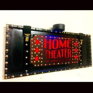 Home Theater Sign